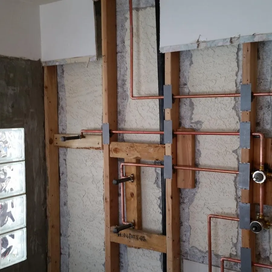 Copper pipe installation for Repiping in Courtland